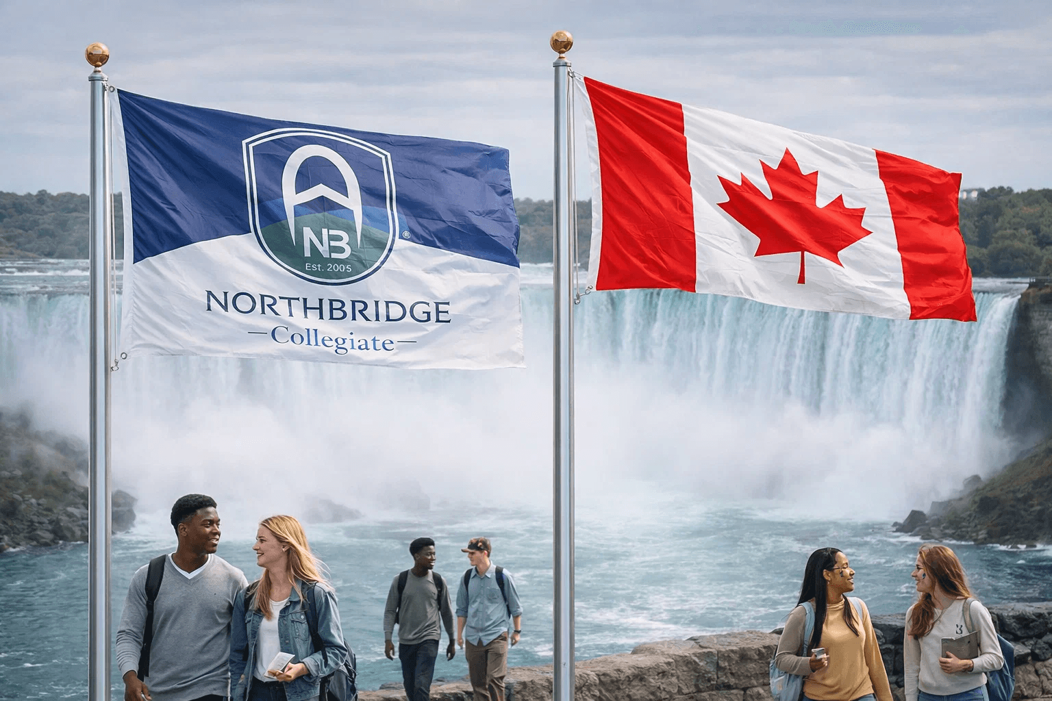 Global education flags